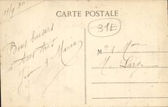 Glandieu Saint Benoit CPA the cascade of Glandieu