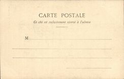 Falle der Wolf-Linie des Sudens der Wiederherstellung von Frankreich CPA und Kaskaden von Courmes