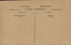 CPA Fantasy Children Shepherd Flute and Goat