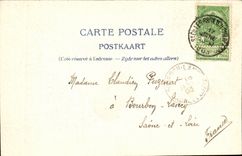 Belgie Belgium Brussels CPA Statue of the counts of egmont and Hornes