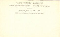 Belgie Belgien Antwerpen CPA der Nave der Kirche Str Jacques