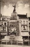 Belgie Belgium Ostend CPA the monument of the victims of the war