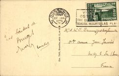 Belgie Belgium Bruges CPA Vue on the bridge of the ass plugs (donkey)