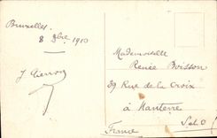 Belgium Brussels CPA Church co Gudule