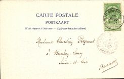 Belgium Brussels CPA Column of congers