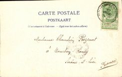 Belgium Brussels CPA Church of the beguinage