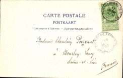 Belgium Brussels CPA Gate of Hall