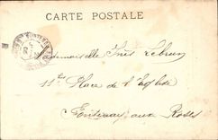 Museum of Versailles CPA Miss de Charolais Louise Anne of Bourbon Cop French School