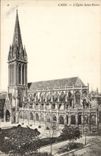 Caen CPA das Kirche Saint Pierre