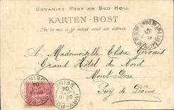 CPA Madchen der Quimper-Details der Kappen von Bretagne (Folklorekostum)