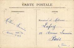 Auxerre CPA the cathedral (side gate)