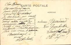 CPA Museum of Reims the washerwoman Millet