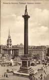Great Britain London London CPA Nelson' S column Trafalgar public garden