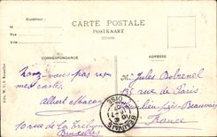 Belgie Belgium Brussels CPA Museum of the door of Hall