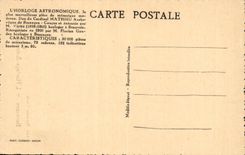 Besancon CPA the astronomical clock