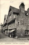 Landerneau CPA Old houses street Saint Thomas