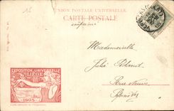 Belgie Belgium Liege CPA Fair universal of Liege 195 Palates of agriculture