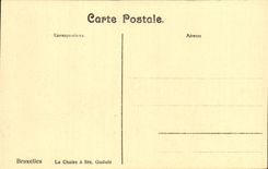 Belgie Belgium Brussels CPA the pulpit has co Gudule