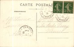 CAuterets CPA das an gesehen wurde gab genommen von der Strasse des Sees von gaube