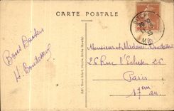 Bitche CPA View on the barracks