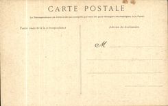 The marriages of Plougastel CPA Defile of marry after the religious ceremony