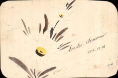 CPA Fantasy Friendship Souvenir Flower