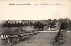 Pilgrimage of the martyrdom of Pontchateau CPA View on the driving way in Golgotha