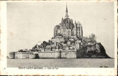 Mont Saint Michel CPA Cote is