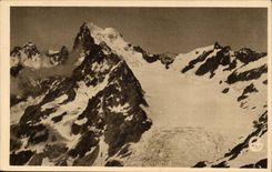 Jewel cases CPA the white galcier seen of the Lambs