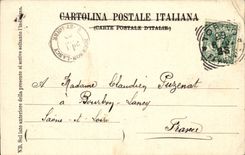 Italie Italie Torino CPA La Liberta particolare del Monumento a Garibaldi