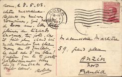 Italien Italien Rom CPA es Colosseo visto Dal Palatino