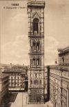 Italien Italien Firenze CPA es Glocke-Aufsatz (Giotto)
