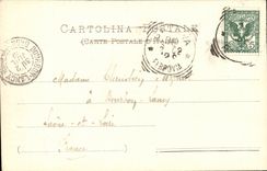 Italien Italien Genua CPA Casteloo Mackenzie (Ing Coppede)