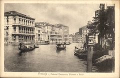 Italy - Italia - Venezia - Palazzi - Rezzonica Foscari E Balbi CPA