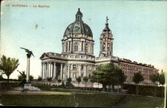 Italie - Italia - Torino - Turin - Superga - La Basilica CPA 