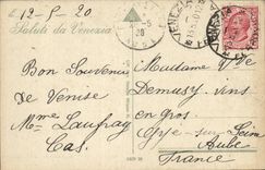 Italy - Italia - Venezia - Venice - Laying di Rialto CPA