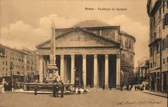 Italien - Italien - Rom - Rom - der Pantheon di Agrippa CPA