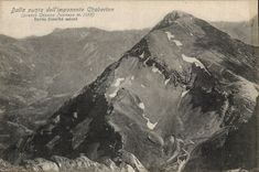 Italien - Italien - gepflastertes Punta dell imponente Chamberton presso Cesana orinese - CPA