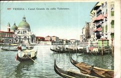 Italy Italia Venezia CPA Canal large da fixes Valaresso