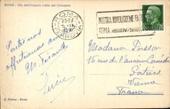 Italien Italien Rom CPA uber LED imperio Vista Del Colosseo