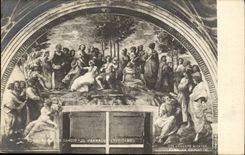 Italien Italien Rom CPA Raffaello Sanzio es parnaso (Vaticano)