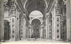 Italien Italien Rom CPA Basilica di S Pietro