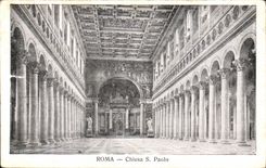 Italien Italien Rom CPA Chiesa S Paolo