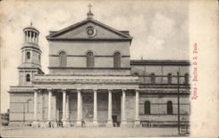 Italien Italien Rom CPA Basilica di S Paolo