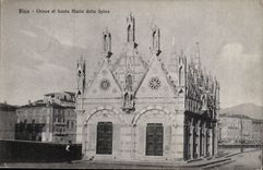 Italy italia Rammed CPA Chiesa di SAnta Maria della Spina