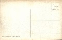 Italy italia Frascali CPA Villa Toronia E Cascala