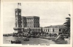 Italy Italia Genova CPA Cornigliano Castello Raggio