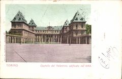 Italie Italia Torino CPA Castello del Valentino efificato nel 1653