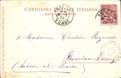 Marktplatz Barberini Italien-Italien Rom CPA