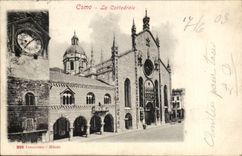 Italy Italia Como CPA the cattedrale